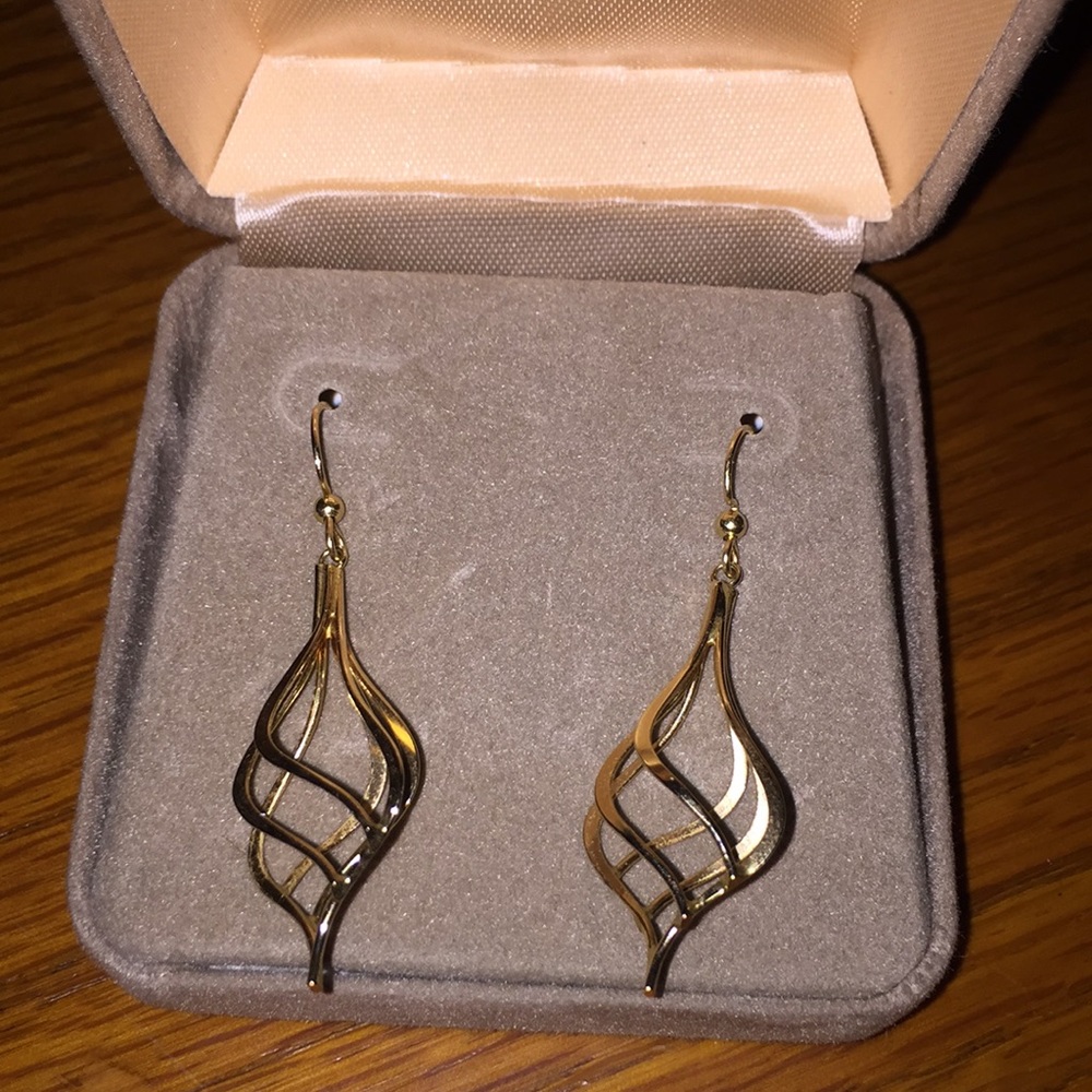 Golden earrings